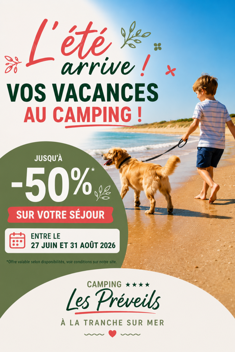 camping vacances de Pâques